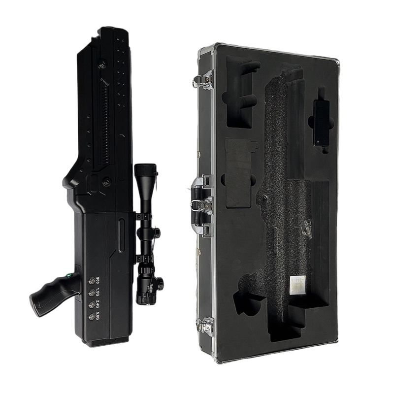  满城手持便携式枪型低空防御反制四通道A型