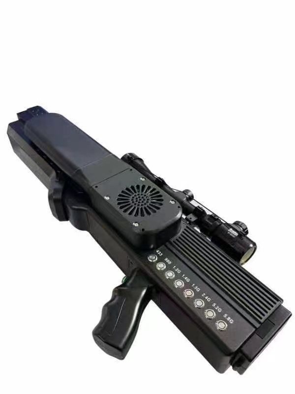  满城手持便携式枪型低空防御反制八通道